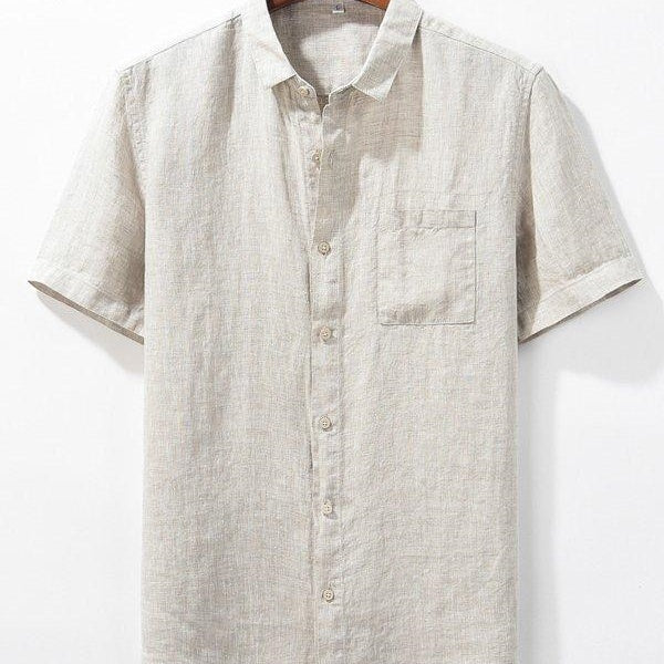Linen Shirt (Short sleeve)