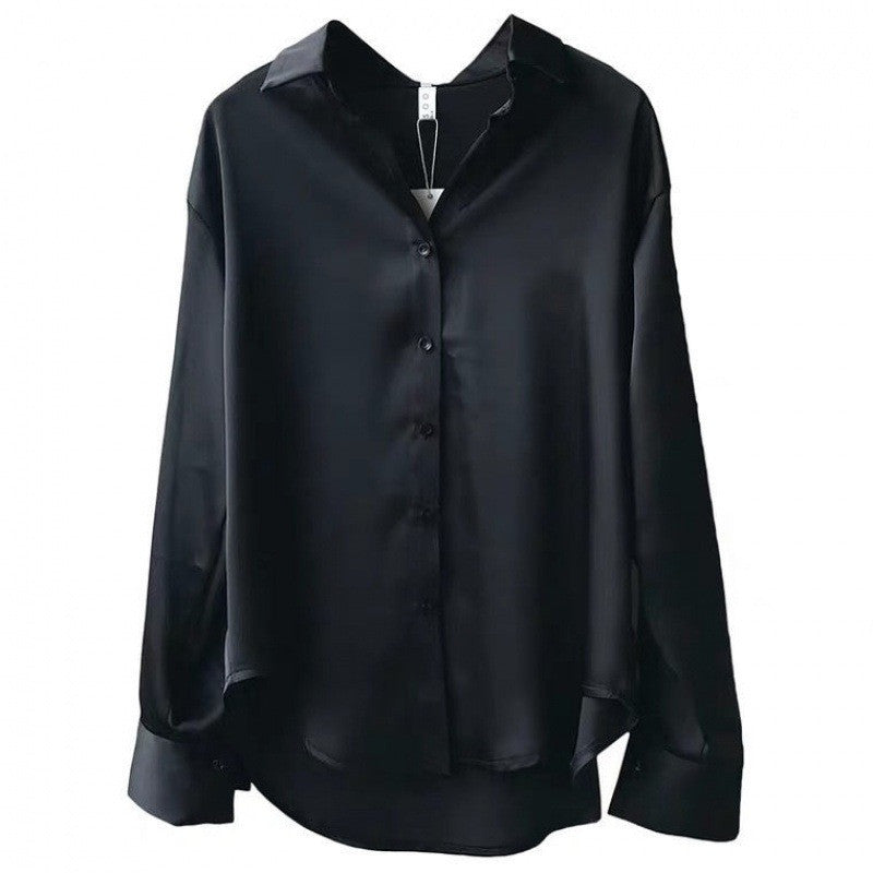 Classic Chic Satin Shirt