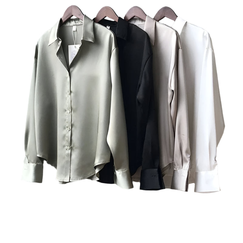Classic Chic Satin Shirt