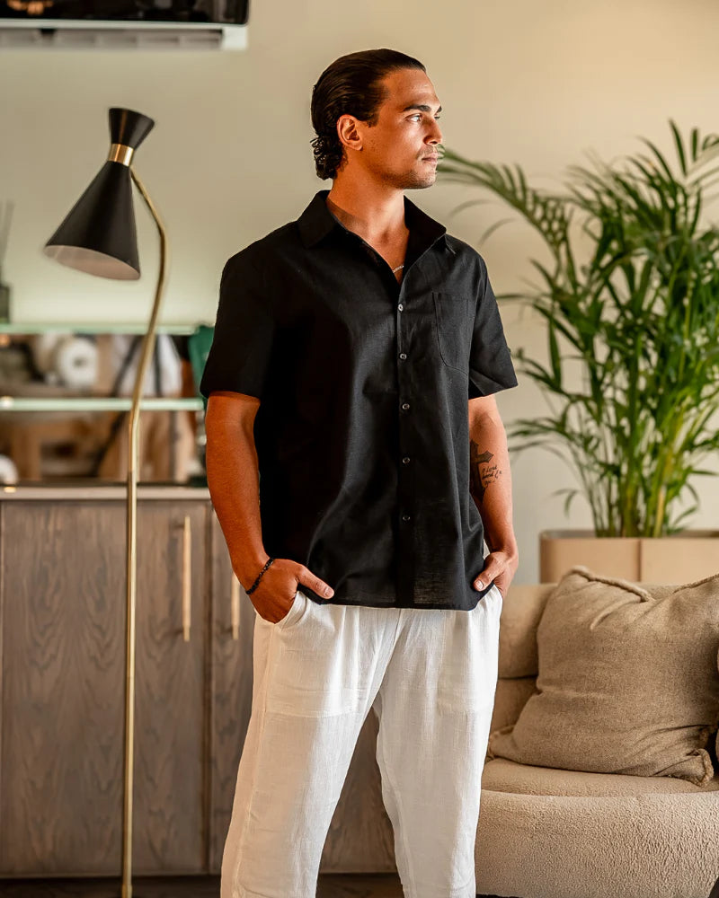 Linen Shirt (Short sleeve)