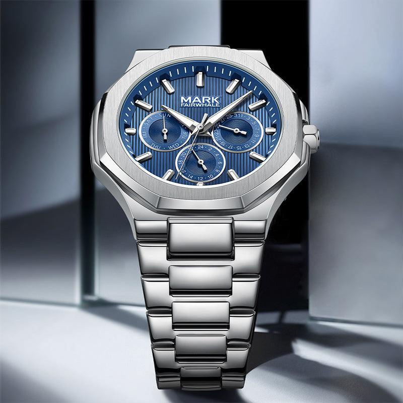 Stainless Steel Watch (Waterproof)