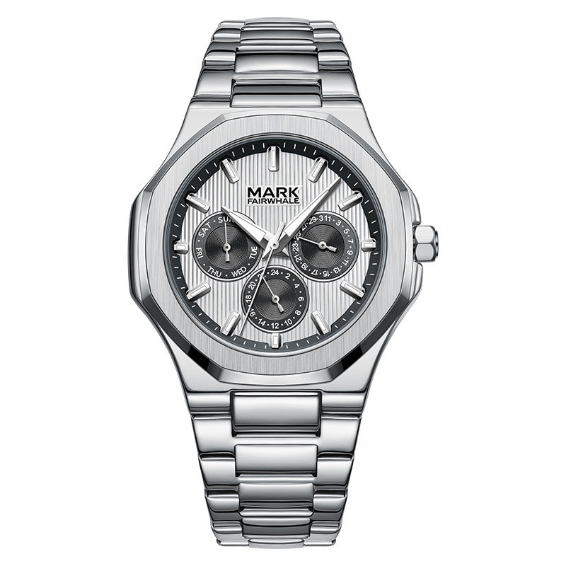 Stainless Steel Watch (Waterproof)